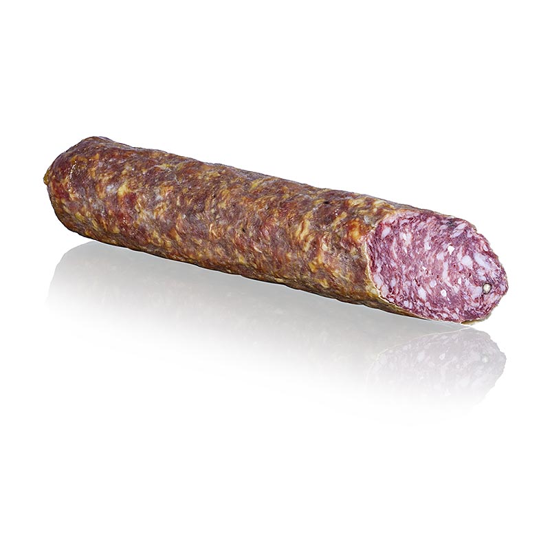 Salame Toscana, o classico, Montalcino Salumi - aproximadamente 800g - -