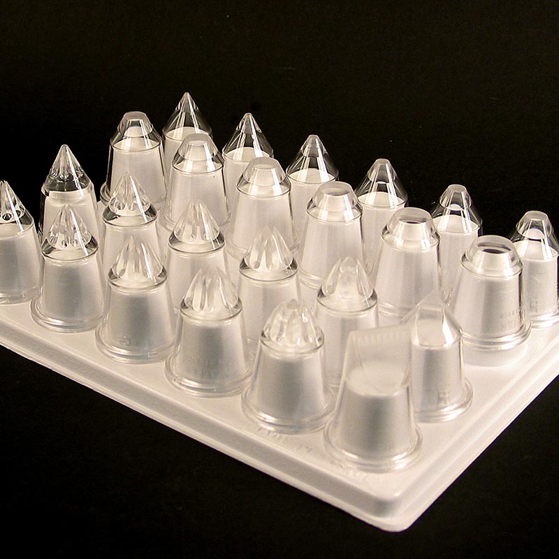 Spritspasmunstycken set, 12 hal, 10 stjarnmunstycken, 2 garneringsmunstycken, plast - 24 stycken - Kartong Spritspasmunstycken set, 12 hal, 10 stjarnmunstycken, 2 garneringsmunstycken, plast - 24 stycken - Kartong