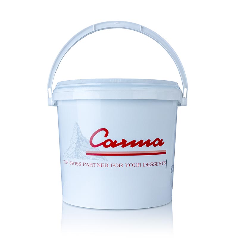 Massa Ticino, cobertura de bolo, branca, da Carma - 7kg - Balde