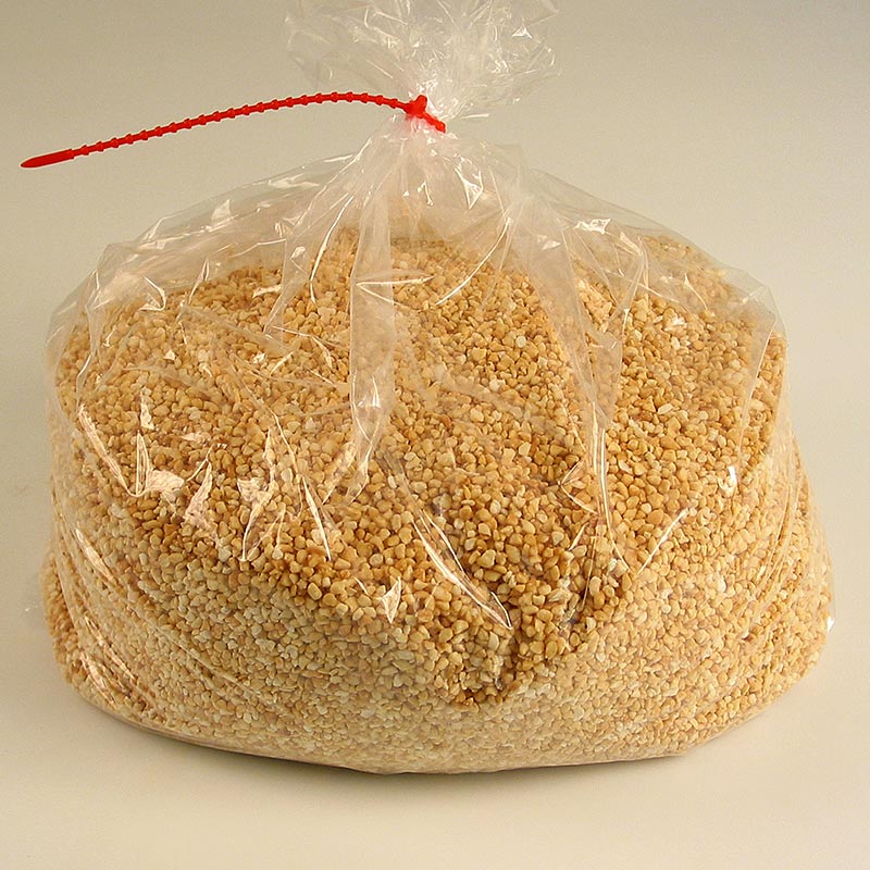 Crispy Streusel - Puffat ris, grovt, karamelliserat - 2 kg - Kartong