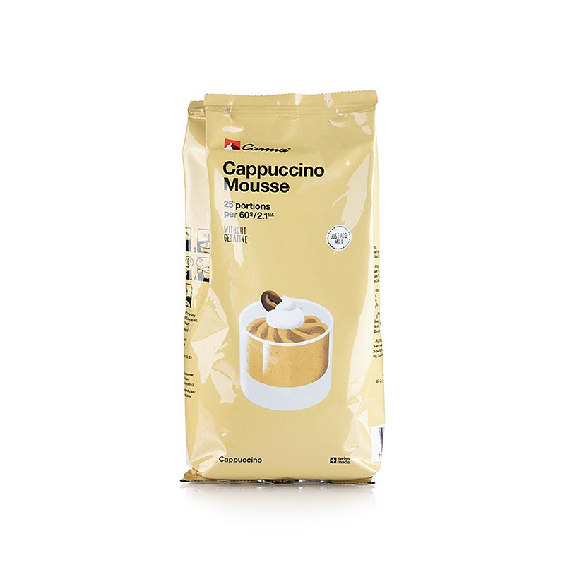 Moussepulver - Cappuccino Carma - 500 g - vaska