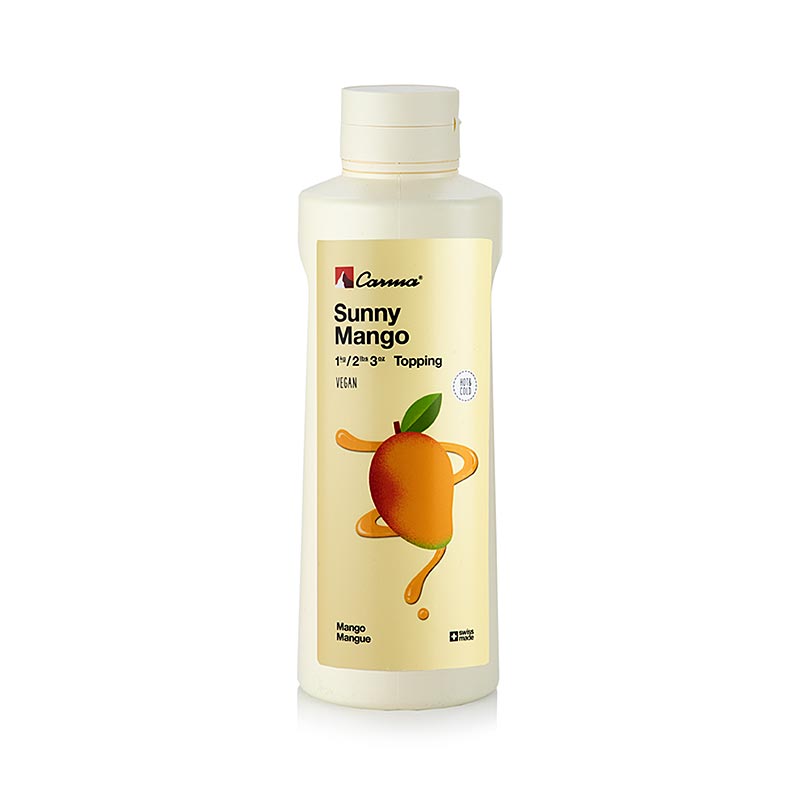 Topping: Mango Carma - 1 kg - Bottiglia in polietilene