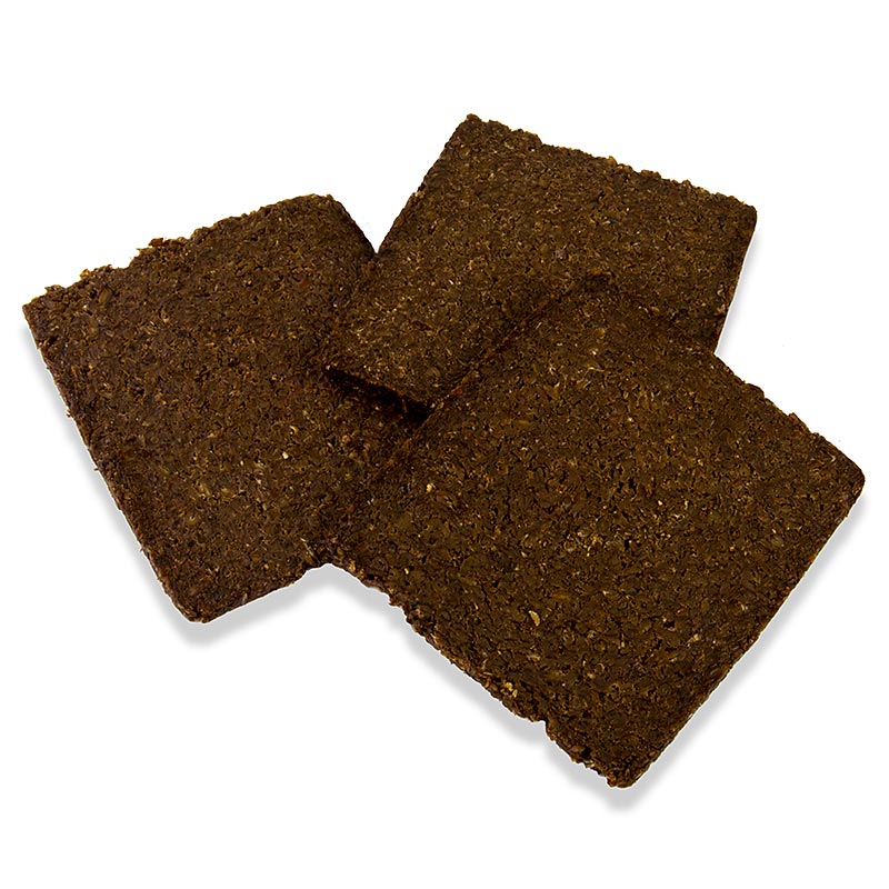 Pumpernickel, fatias retangulares - 500g - frustrar