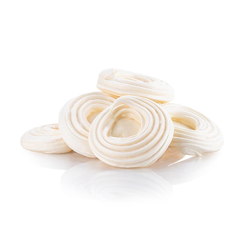 Tartaletas de merengue, Ø 7 cm, HUG - 966 g, 120 piezas - Cartulina