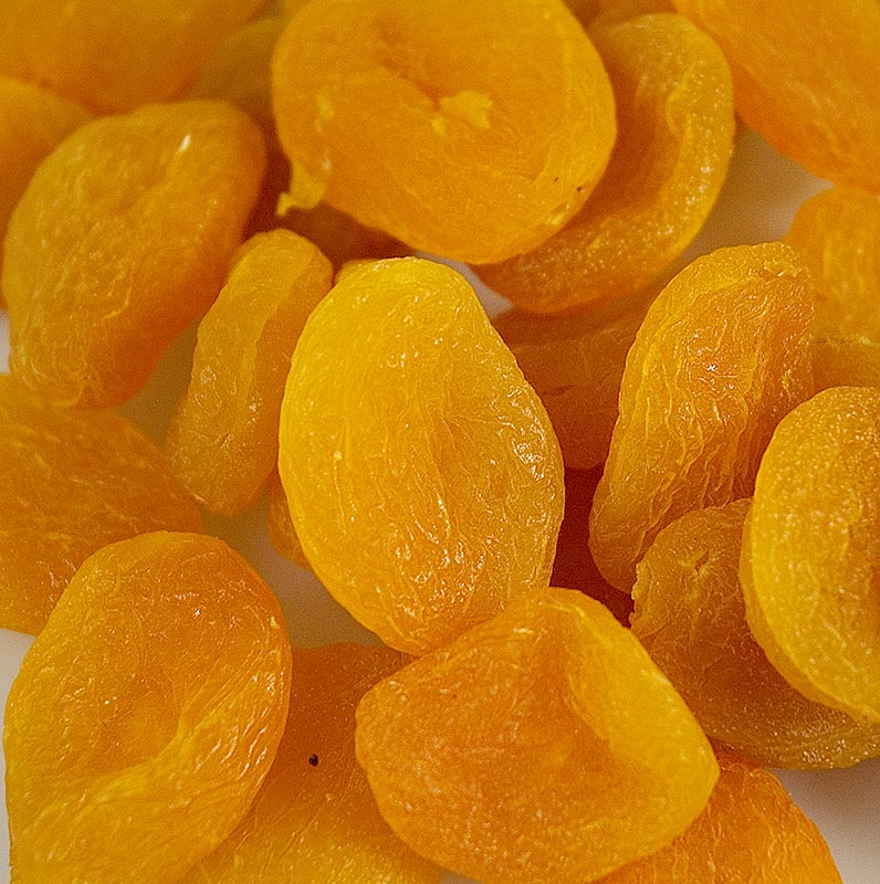 Damascos secos, sulfurados - laranja - 1 kg - bolsa