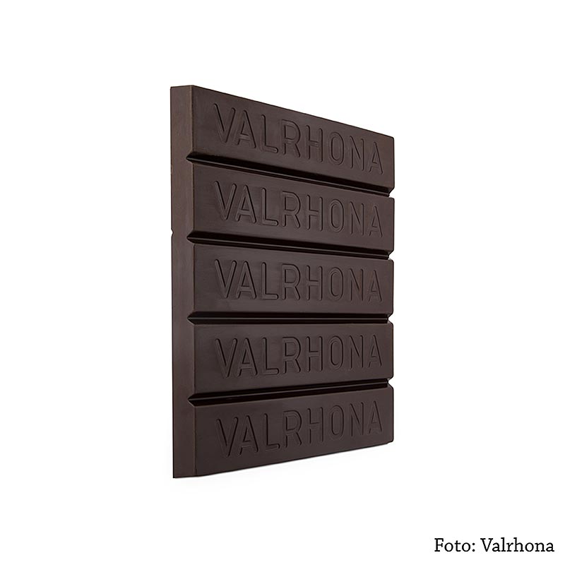Masa kakao Valrhona ekstra, bllok, 100% kakao - 3 kg - bllokoj