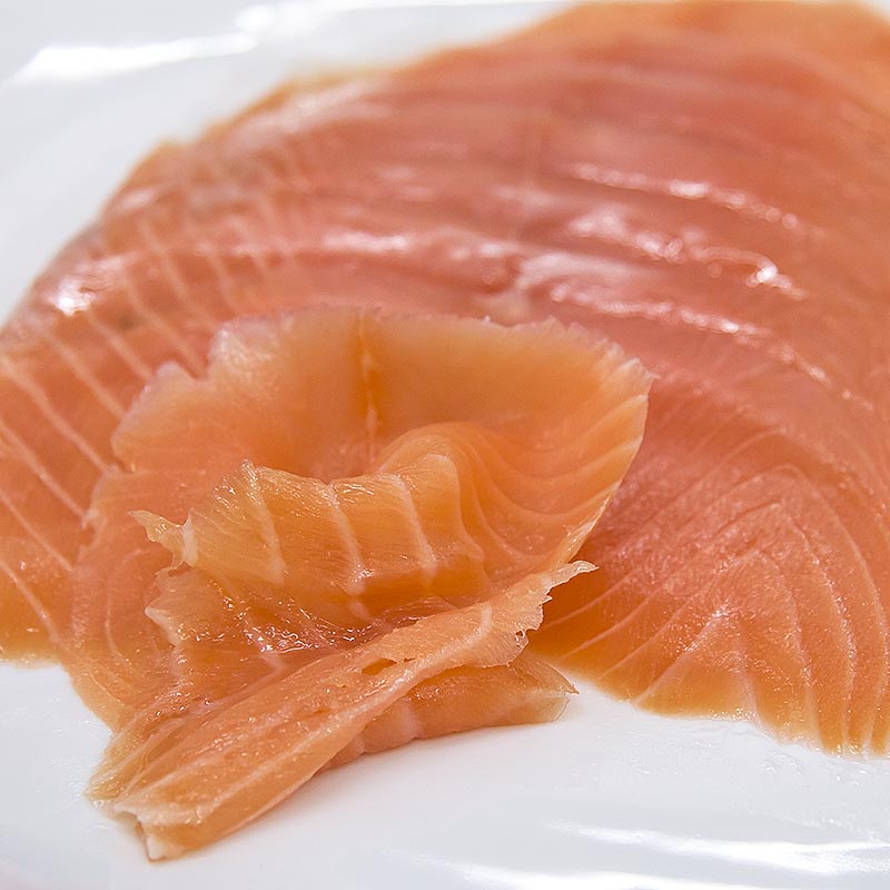 Salmon asap Scotland, dihiris - 200 g - vakum