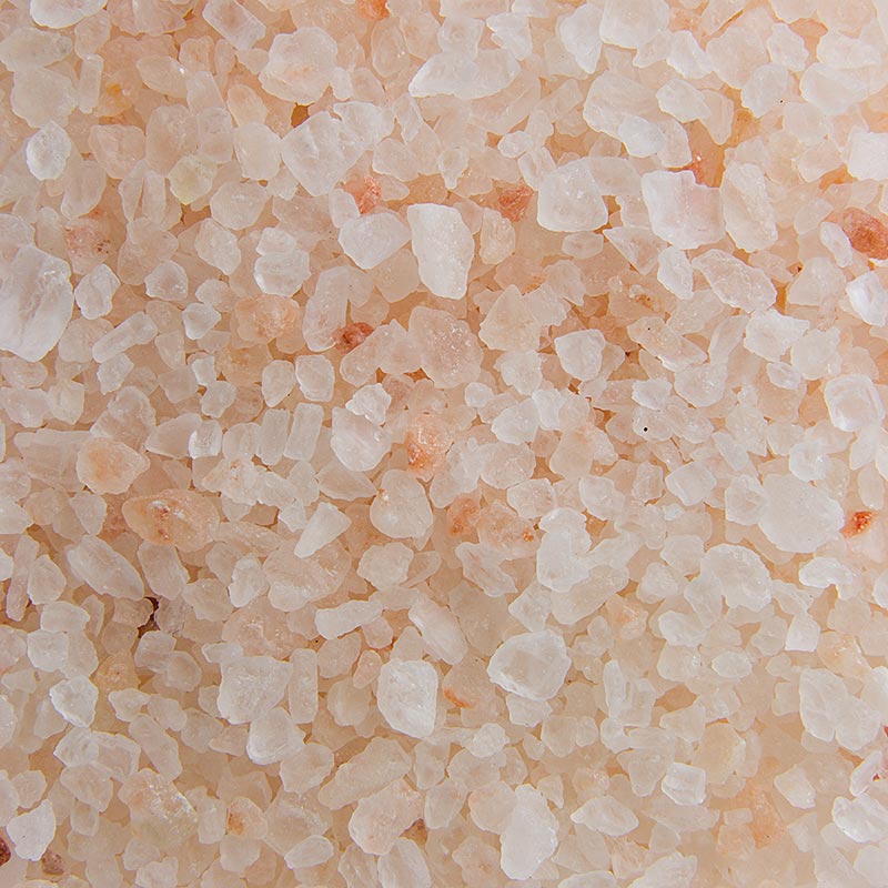 Pakistanskt kristalsalt, korn fyrir saltverksmidhjuna - 1 kg - taska