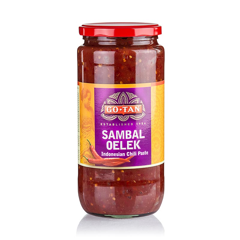 Sambal Oelek, va bronzeado - 1 kg - Vidro