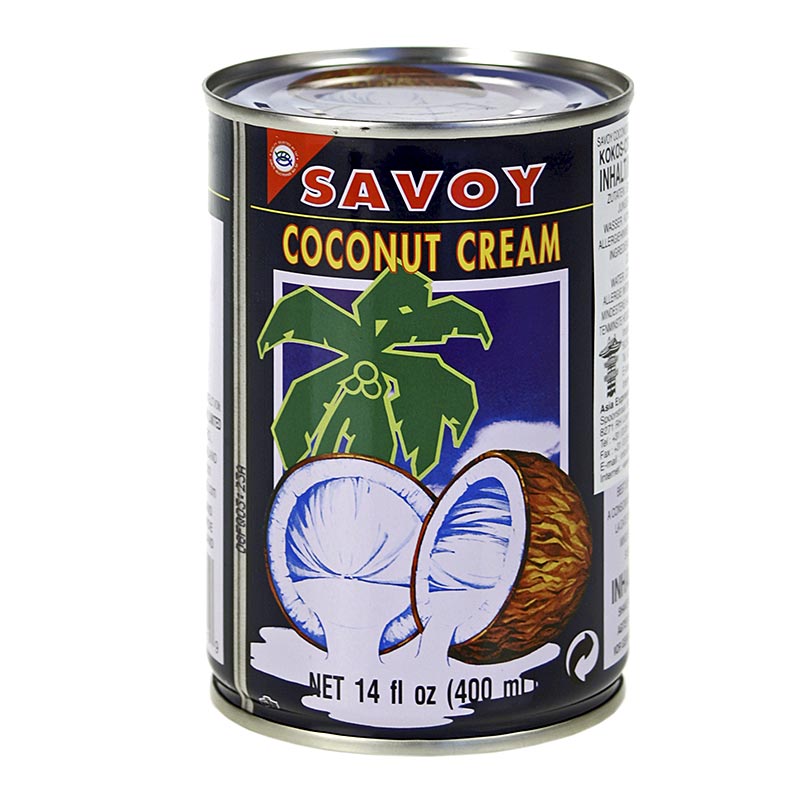 Crema de coco, Savoy - 400 ml - llauna