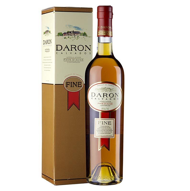 Calvados - Daron Calvados Fine, 40% vol., Frankreich - 700 ml - Flasche Calvados - Daron Calvados Fine, 40% vol., Frankreich - 700 ml - Flasche