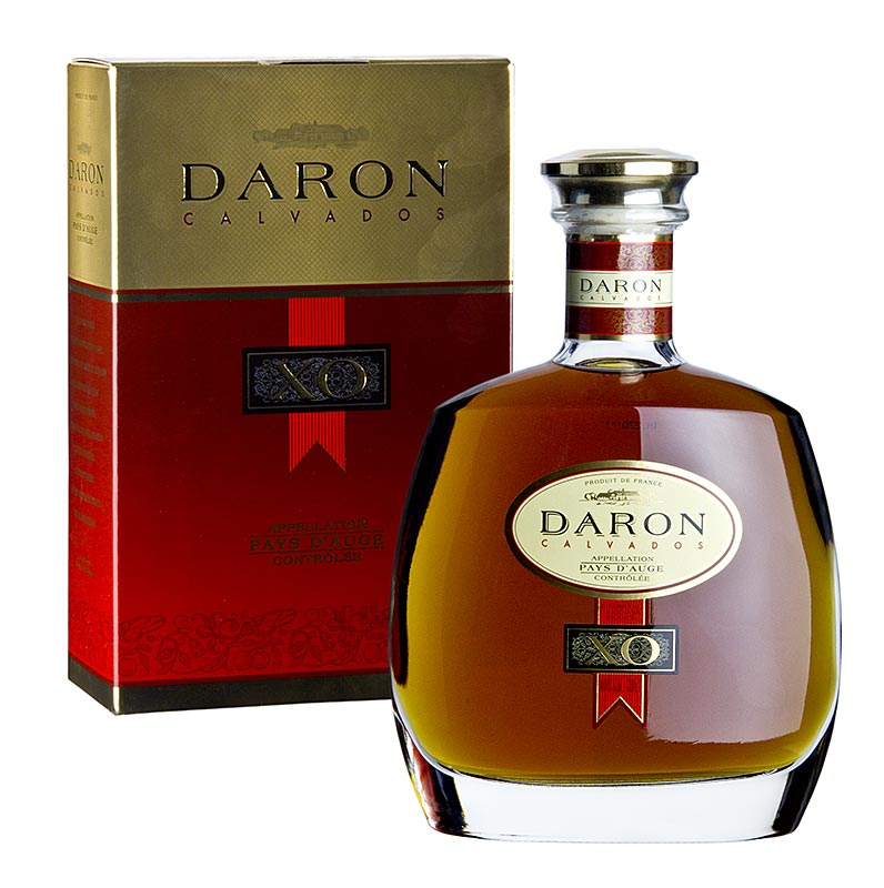 Calvados - Daron Calvados XO, Karaffe, 40% vol., Frankreich - 700 ml - Flasche Calvados - Daron Calvados XO, Karaffe, 40% vol., Frankreich - 700 ml - Flasche