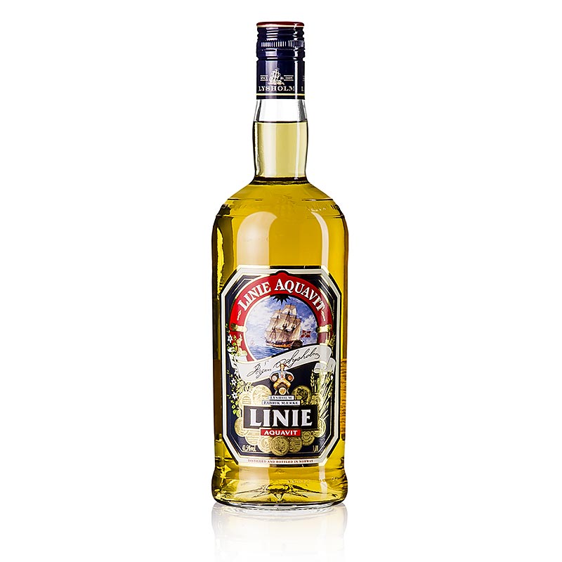 Linie Aquavit Norwegen 41,5% vol. - 1 l - Flasche