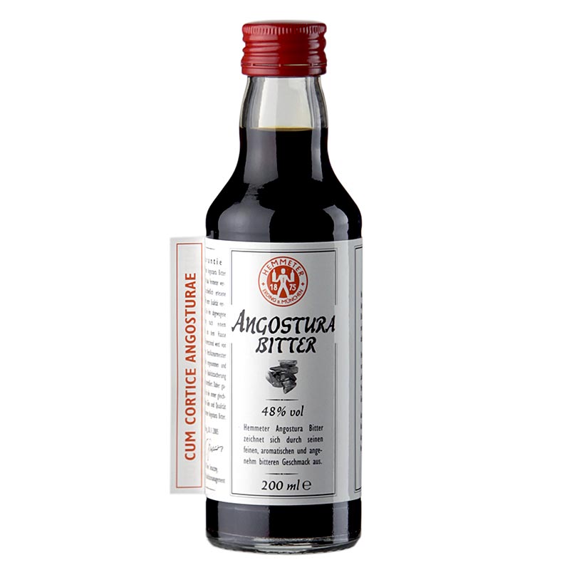 Angostura Bitter, katkera likoori, 48 tilavuusprosenttia, Riemerschmid - 200 ml - Pullo