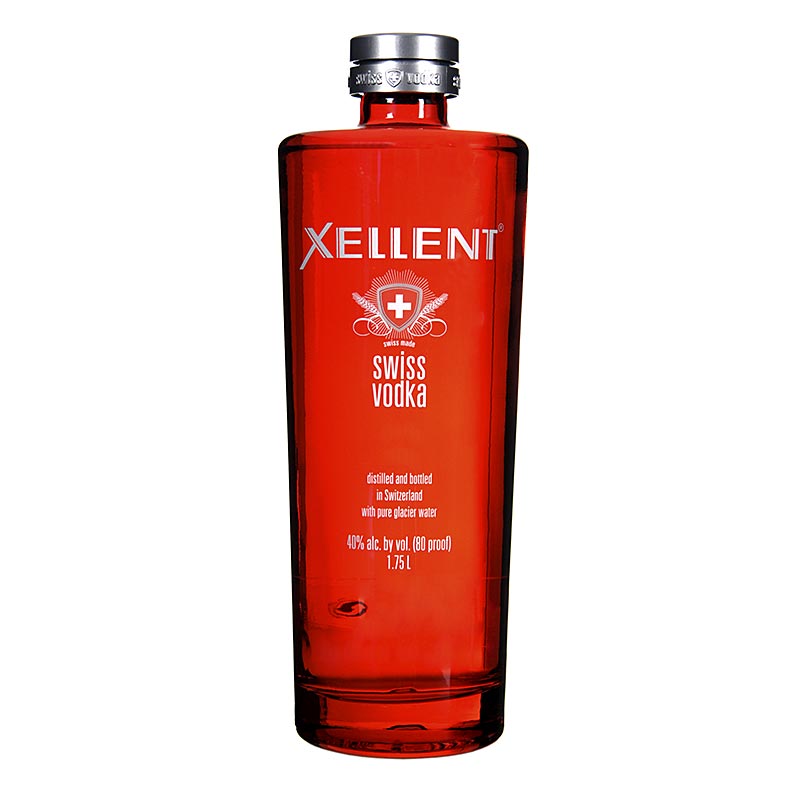 Xellent Vodka, 40% vol., Schweiz - 1,75 l - Flasche Xellent Vodka, 40% vol., Schweiz - 1,75 l - Flasche