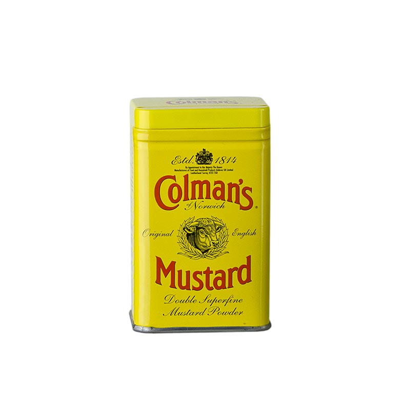 Polvere di senape di Colman, Inghilterra - 57 g - Potere Polvere di senape di Colman, Inghilterra - 57 g - Potere