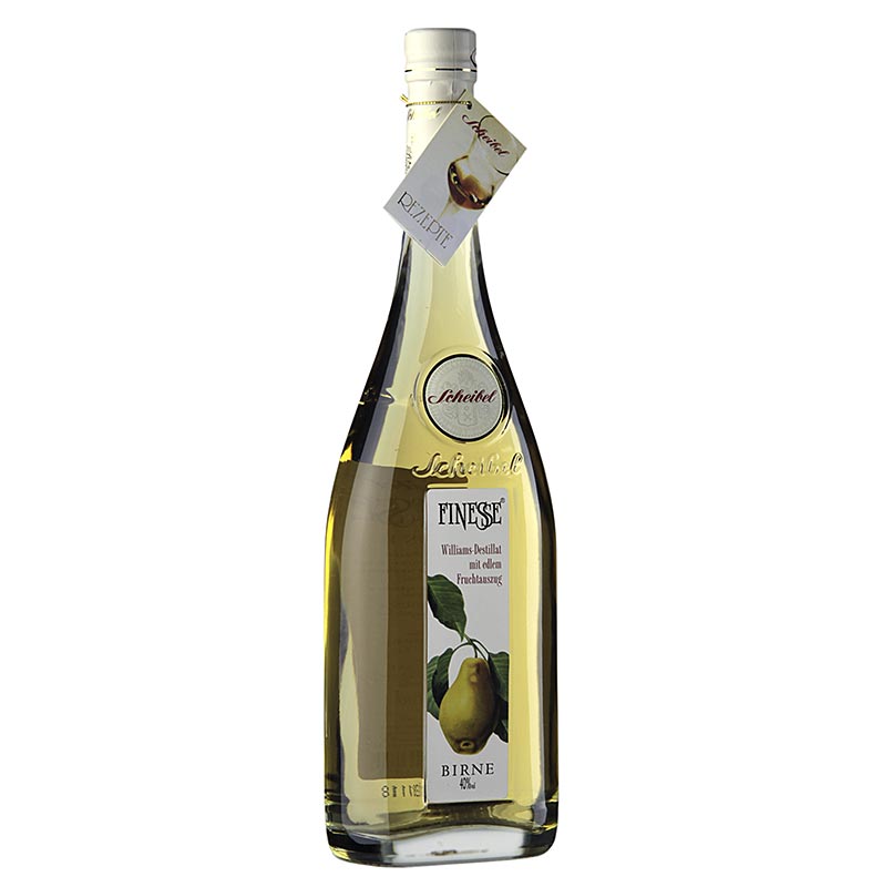 Finesse Birnendestillat mit Fruchtauszug, 40% vol., Scheibel - 500 ml - Flasche Finesse Birnendestillat mit Fruchtauszug, 40% vol., Scheibel - 500 ml - Flasche
