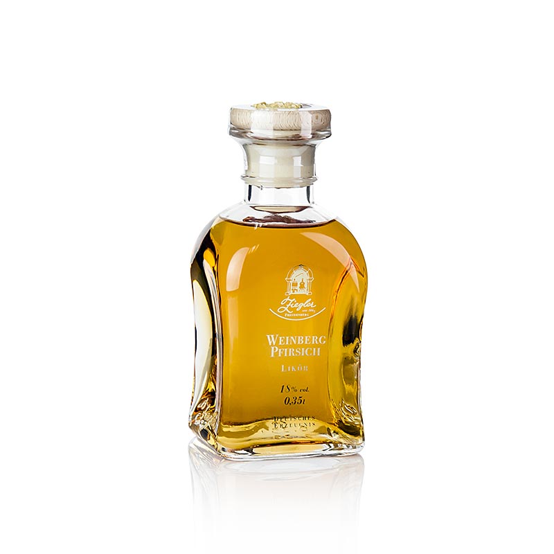Weinbergpfirsich Likör, 18% vol., Ziegler - 350 ml - Flasche Weinbergpfirsich Likör, 18% vol., Ziegler - 350 ml - Flasche