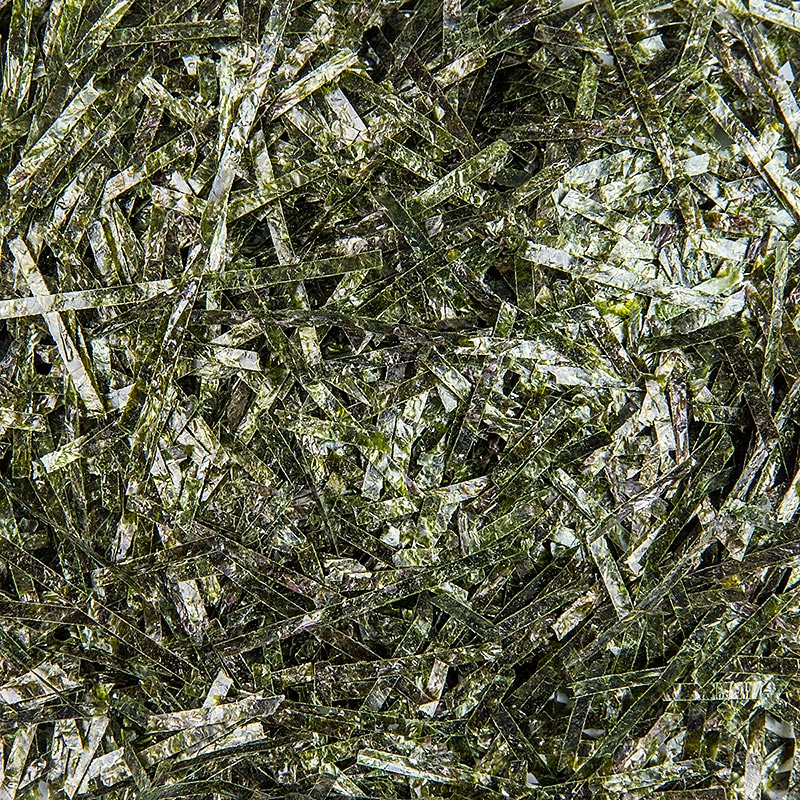 Nori - Alga marinha - Kizami Nori, cortada em tiras finas - 100g - bolsa