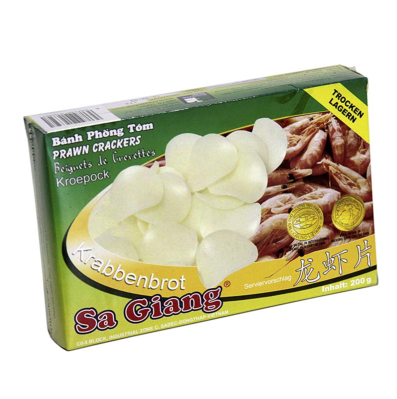 Kroepoek amb gambes, sense coure, Sagiang - 200 g - paquet