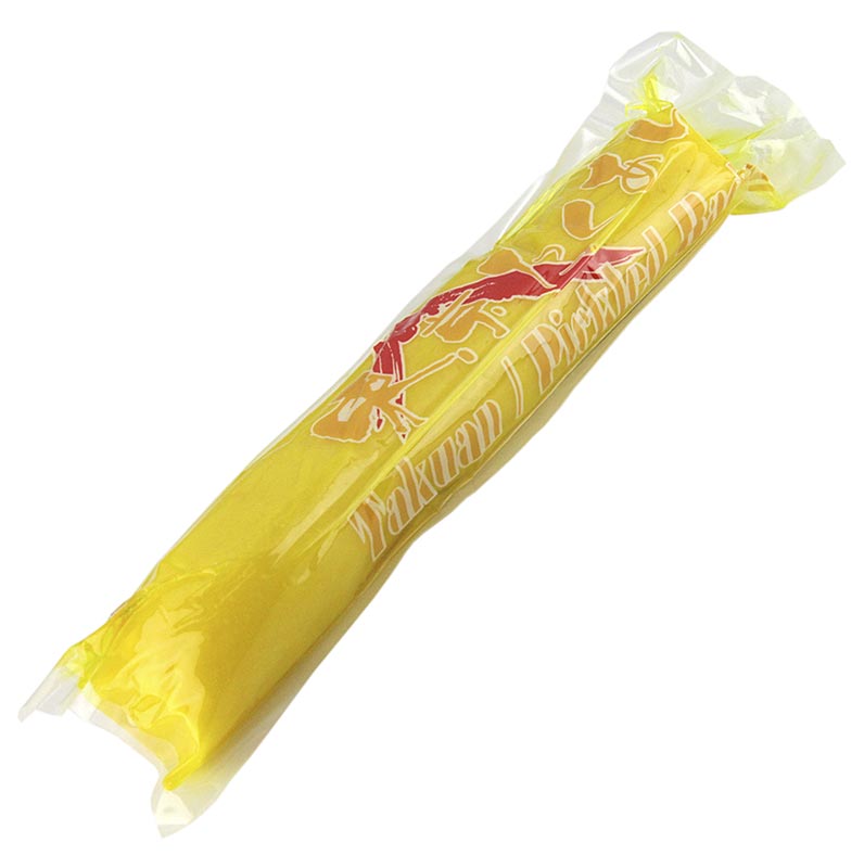 Ravanello Takuwan, giallo, intero, in salamoia agrodolce, Cina - 500 g - vuoto