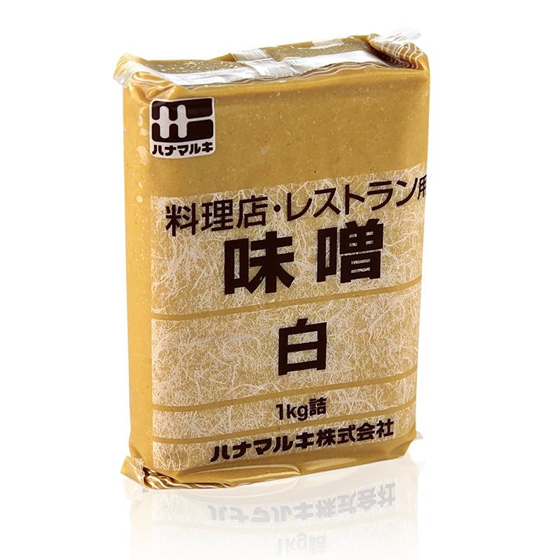 Pasta per condimento al miso - Shiro Miso, leggera - 1 kg - borsa