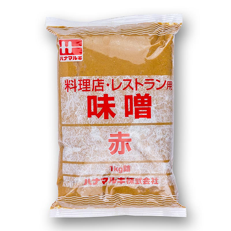 Paste ereza Miso - Aji Aka Miso, e erret - 1 kg - cante Paste ereza Miso - Aji Aka Miso, e erret - 1 kg - cante