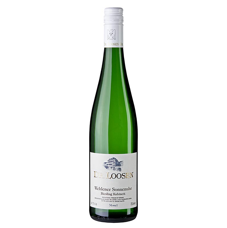2013er Wehlener Sonnenuhr Riesling Kabinett, edelsüß, 8% vol., Dr. Loosen - 750 ml - Flasche 2013er Wehlener Sonnenuhr Riesling Kabinett, edelsüß, 8% vol., Dr. Loosen - 750 ml - Flasche
