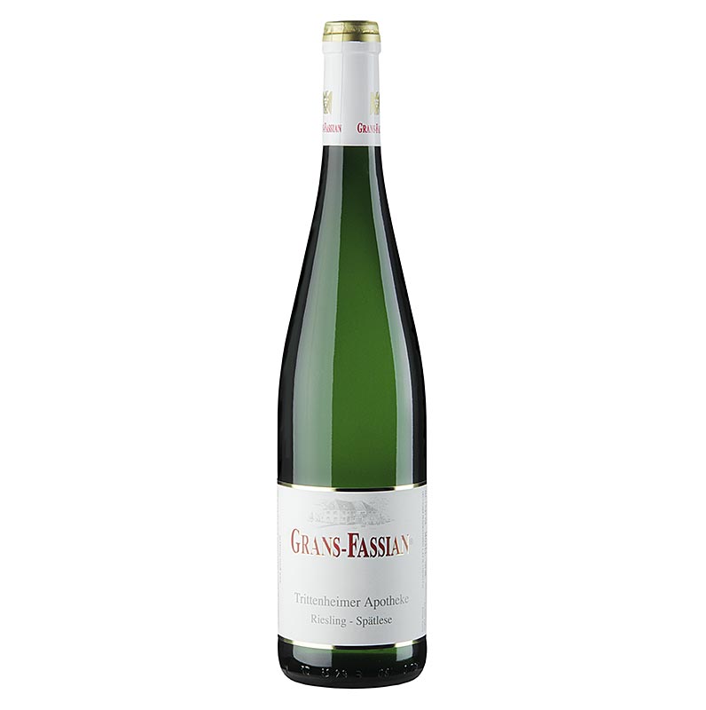 2012er Trittenheimer Apotheke Riesling Spätlese, süß, 8% vol., Grans-Fassian - 750 ml - Flasche 2012er Trittenheimer Apotheke Riesling Spätlese, süß, 8% vol., Grans-Fassian - 750 ml - Flasche