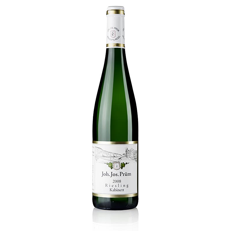 2008er Riesling Kabinett, fruchtsüß, 8,5% vol., J.J. Prüm - 750 ml - Flasche 2008er Riesling Kabinett, fruchtsüß, 8,5% vol., J.J. Prüm - 750 ml - Flasche