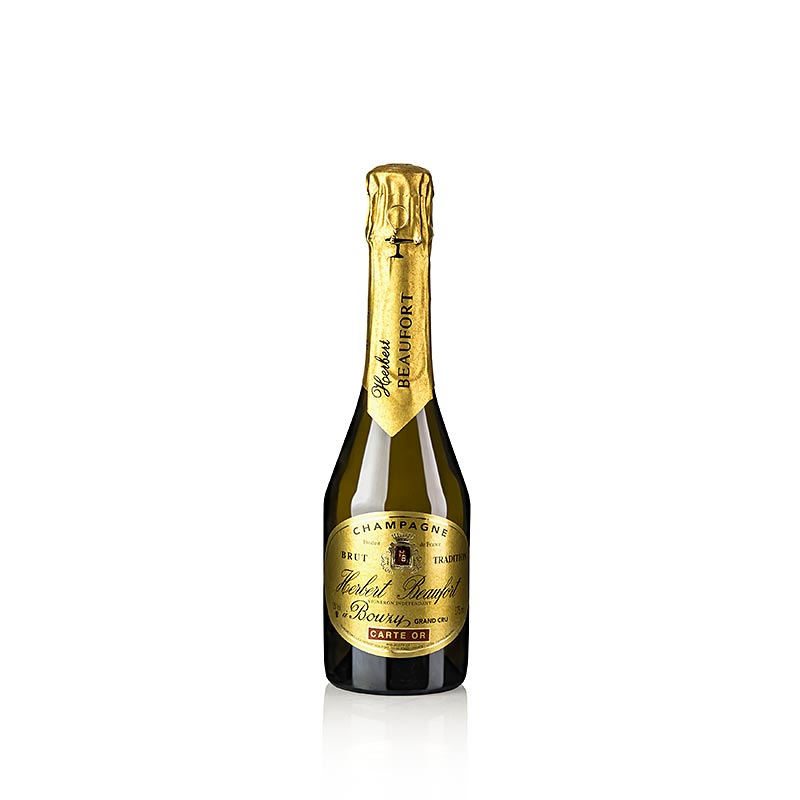Champagne Herbert Beaufort Carte d`Or Grand Cru, brut, 12% vol. - 375 ml - Ampolla