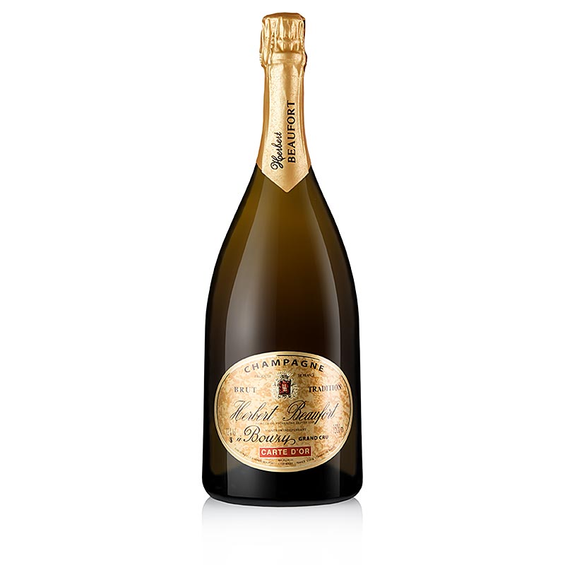 Champagne Herbert Beaufort Carte dOr Grand Cru, brut, 12% vol., Magnum - 1,5 L - Flaska