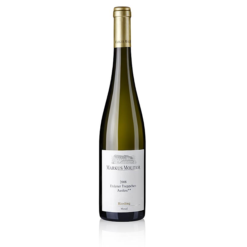 2008er Erdener Treppchen Riesling Auslese, edelsüß, 7,5% vol., Molitor - 750 ml - Flasche 2008er Erdener Treppchen Riesling Auslese, edelsüß, 7,5% vol., Molitor - 750 ml - Flasche