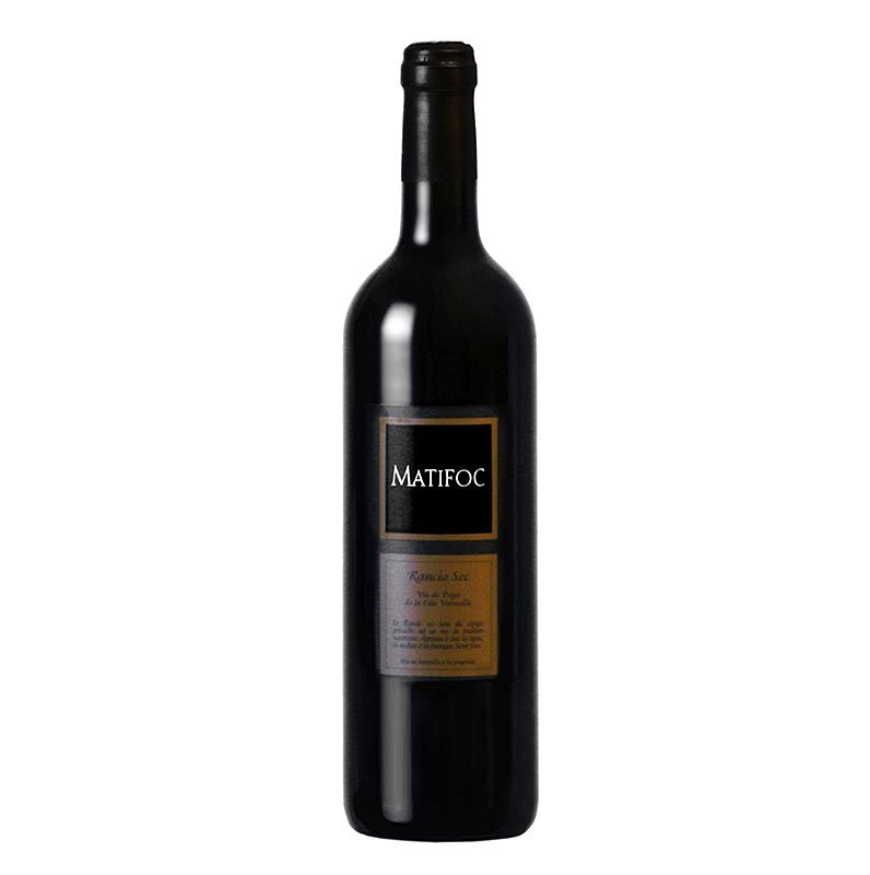 Banyul`s vin - Matifoc, thurrt, hentar einnig til matargerdhar, 16,5% vol. - 750ml - Flaska