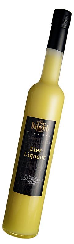 Zabaione biologico Dwersteg, 20% vol., BIOLOGICO - 500ml - Bottiglia