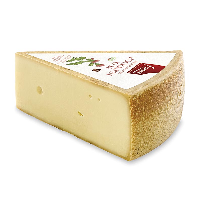 Reserva de queijo de leite cru Bregenzerwald High Alpine, 45% FiT, Furore - aproximadamente 500g - vacuo