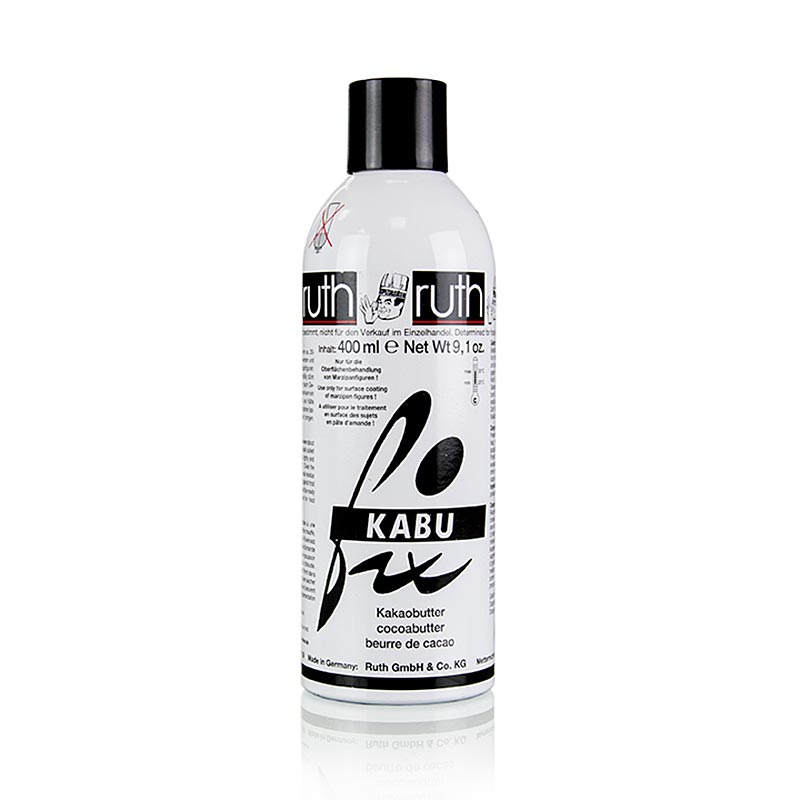 Kabufix Spray - manteiga de cacau light, liquida, Ruth - 300ml - Lata de spray