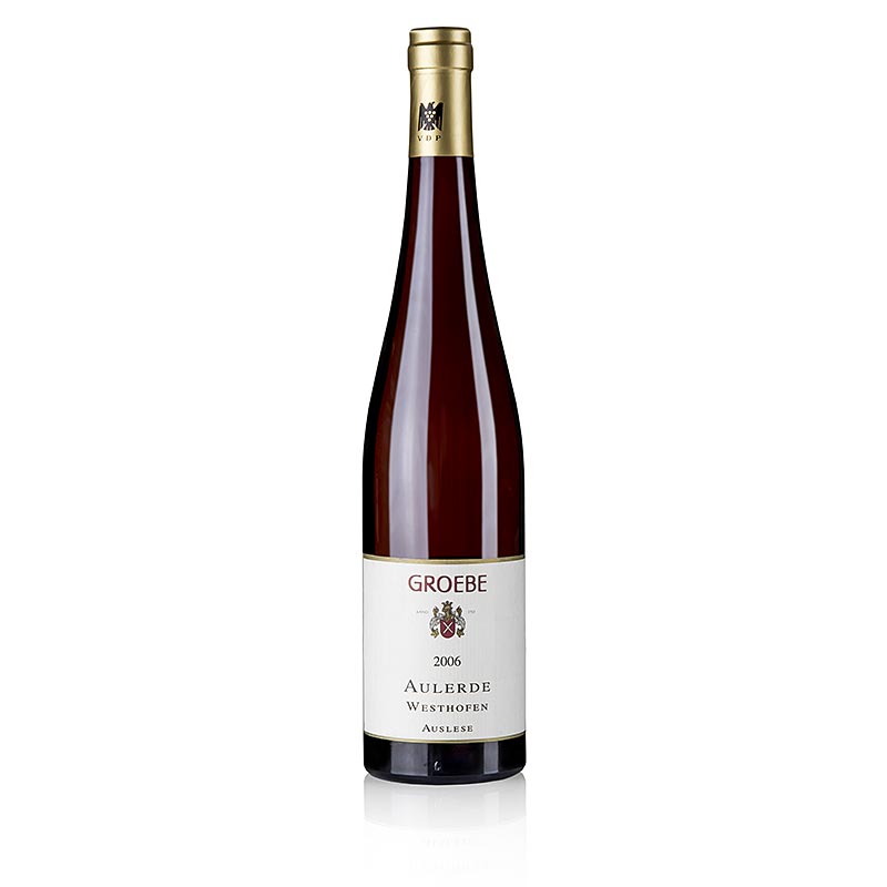 2006er Aulerde Riesling Auslese, süß, 7,5% vol., Groebe - 750 ml - Flasche 2006er Aulerde Riesling Auslese, süß, 7,5% vol., Groebe - 750 ml - Flasche