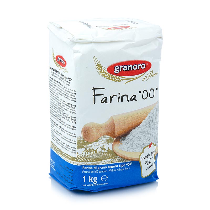 Farina di tagliatelle, fine, Tipo 00, Granoro - 10 kg, 10 pezzi - borse