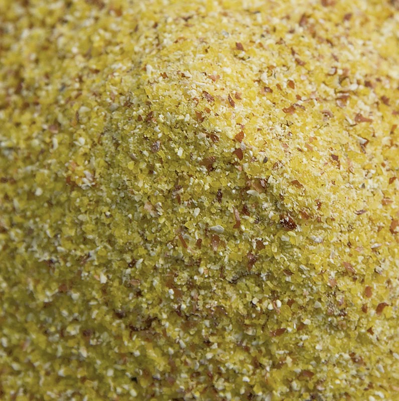 Polenta -Rosso del Ticino, semolina jagung gandum utuh - 500 gram - tas