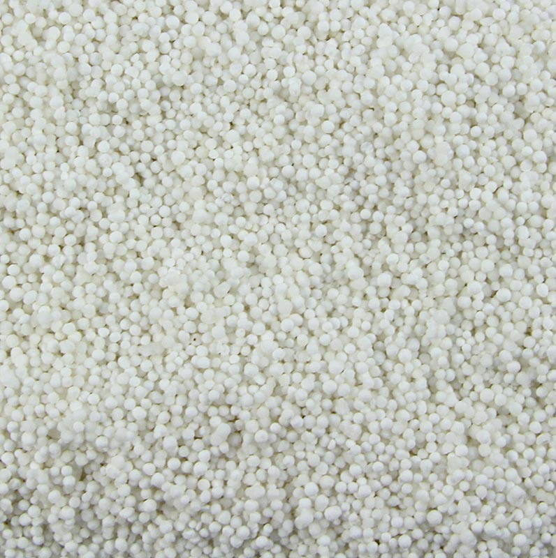 Perolas de tapioca, brancas, Ø aprox. 2mm - 400g - bolsa