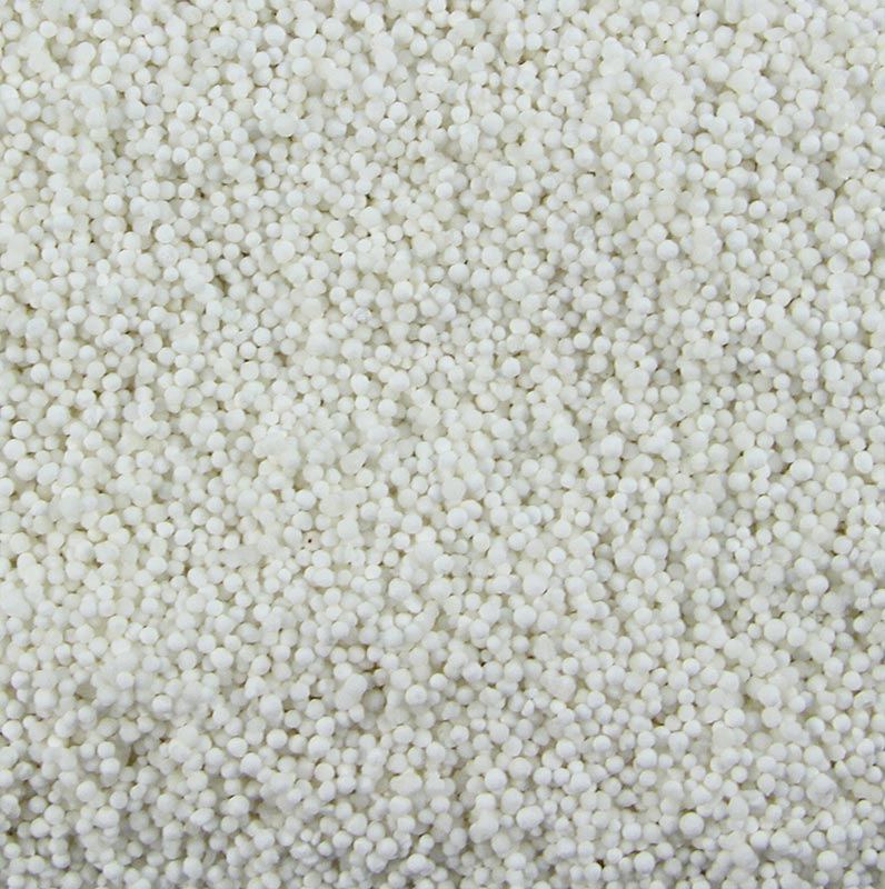 Mutiara tapioka, putih, Ø kira-kira 2 mm - 400 gram - tas