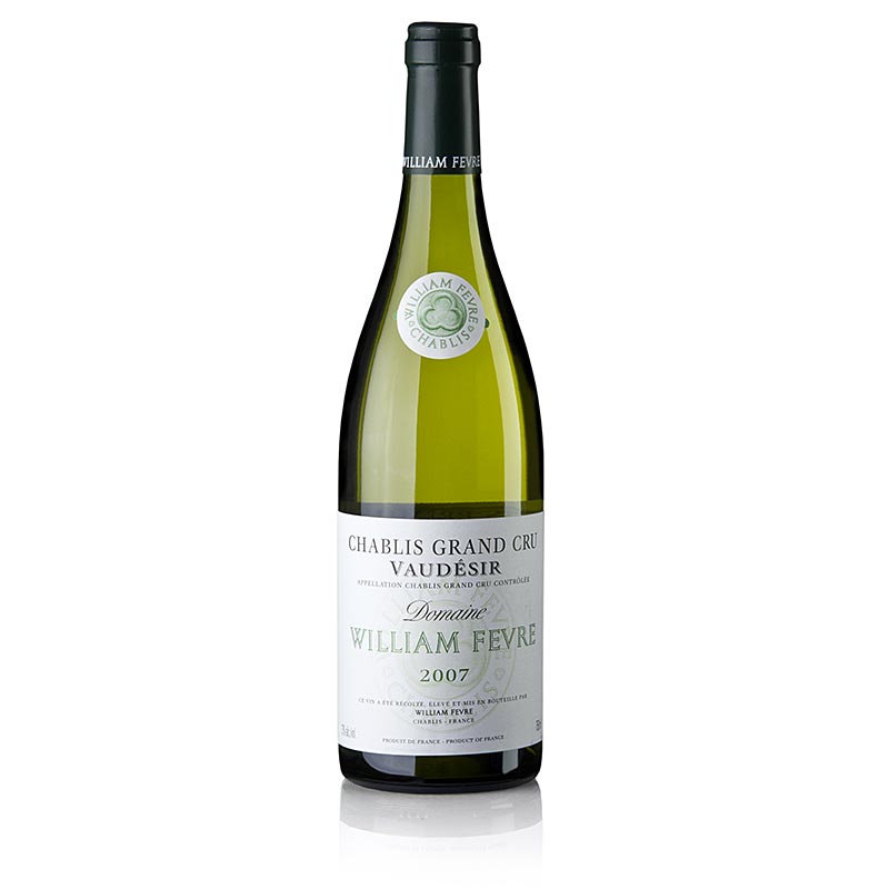 2007er Chablis Grand Cru Vaudesir, trocken, 13% vol., William Fevre, 93 PP - 750 ml - Flasche 2007er Chablis Grand Cru Vaudesir, trocken, 13% vol., William Fevre, 93 PP - 750 ml - Flasche