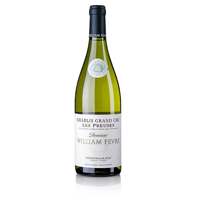 2011er Chablis Grand Cru Les Preuses, trocken, 12,5% vol., William Fevre, 94 PP - 750 ml - Flasche 2011er Chablis Grand Cru Les Preuses, trocken, 12,5% vol., William Fevre, 94 PP - 750 ml - Flasche