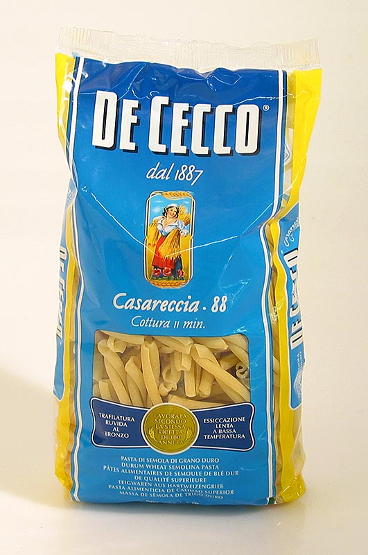 De Cecco Casareccia, nro 88 - 12kg, 24x500g - Pahvi De Cecco Casareccia, nro 88 - 12kg, 24x500g - Pahvi