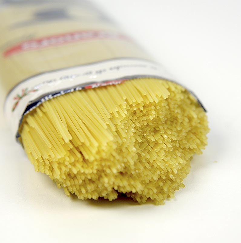 Granoro Capellini, espaguetis muy finos, 1 mm, N°16 - 12 kg, 24 x 500 g - Cartulina