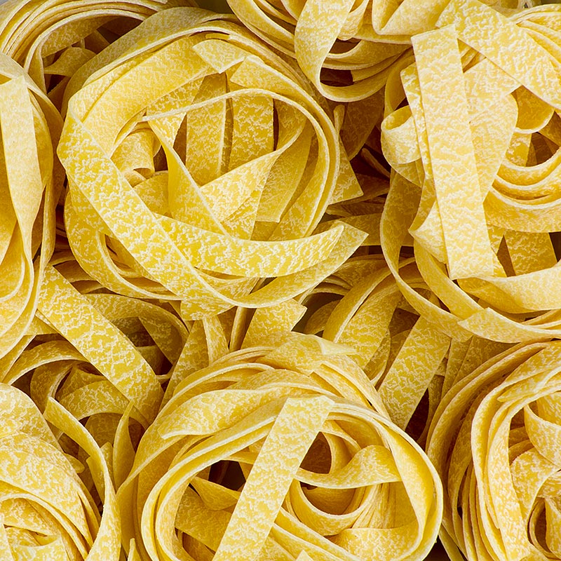 Granoro Fettuccine con huevo, nidos de fideos de cinta ancha, No.118 - 500g - Cartulina