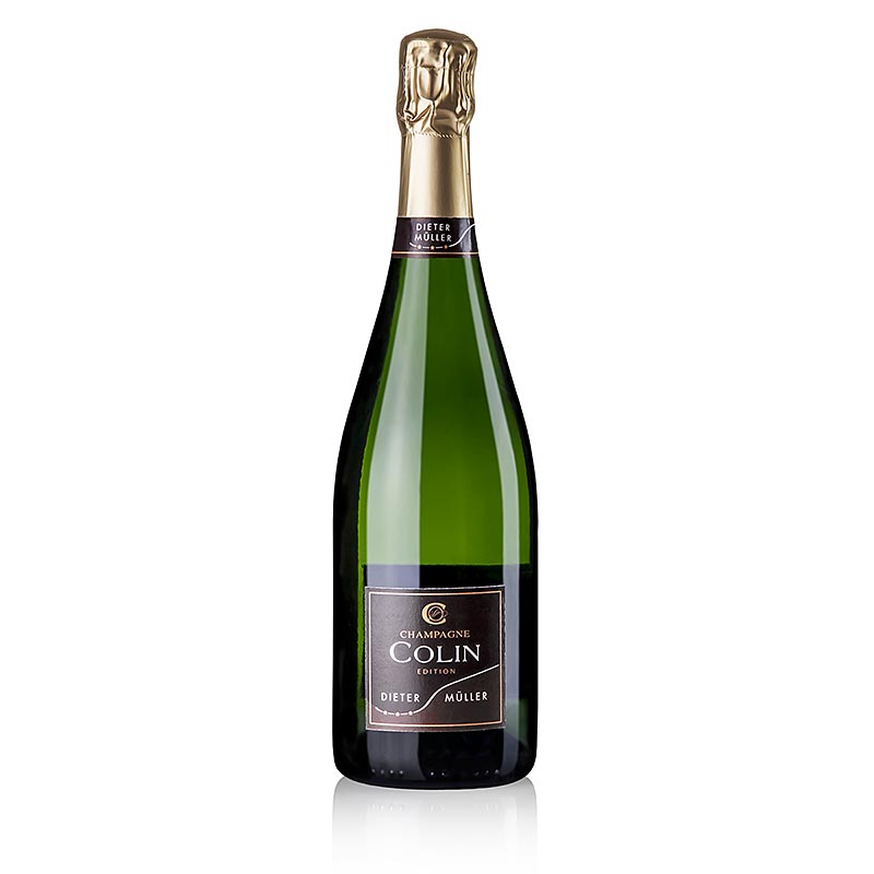 Champagne Colin Blanc de Blancs 1.Cru Extra Brut Edition Dieter Müller, 12% vol. - 750 ml - Flasche Champagne Colin Blanc de Blancs 1.Cru Extra Brut Edition Dieter Müller, 12% vol. - 750 ml - Flasche