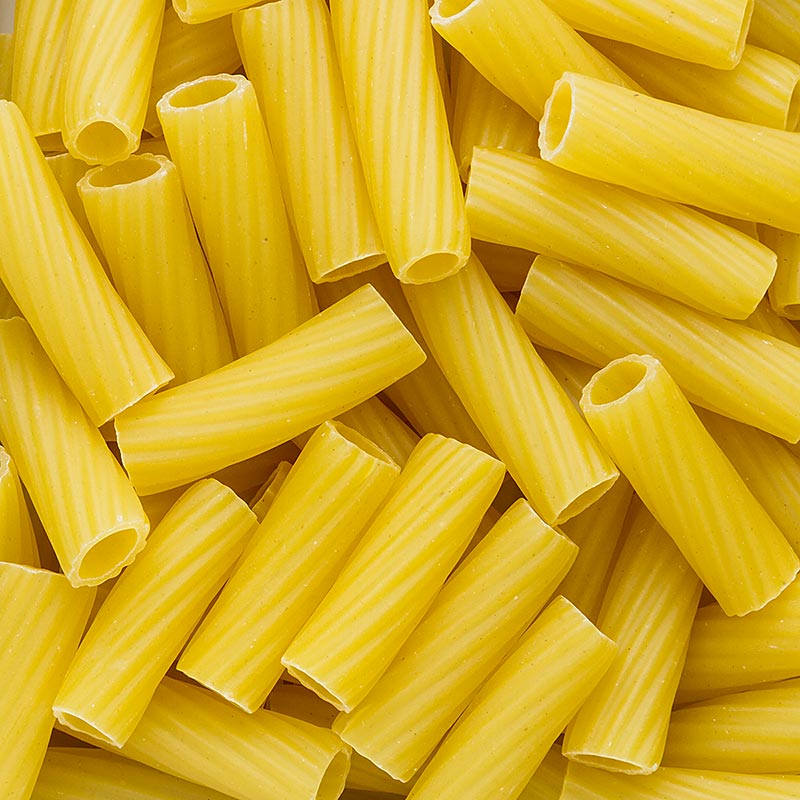 Granoro Rigatoni / Elicoidali, tubi corti, No.23 - 12 kg, 24 confezioni da 500 g - Cartone