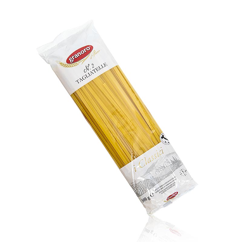 Granoro Tagliatelle, suora nauhanuudeli, 5 mm, nro 2 - 500g - Laukku